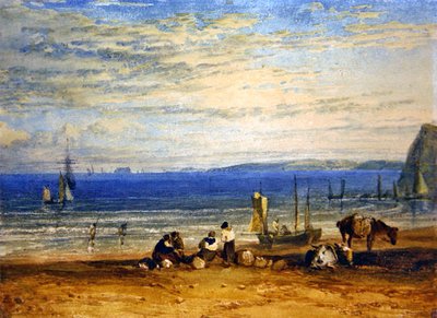 Babbacombe Bay（水彩・紙） 作： Joseph Mallord William Turner