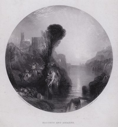 バッカスとアリアドネ 作： Joseph Mallord William Turner