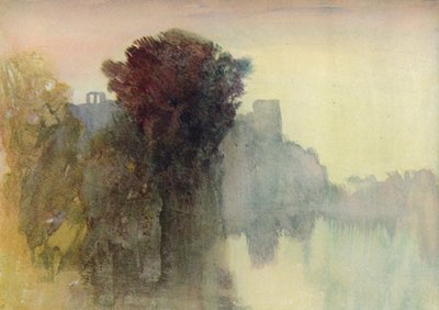 バーナード城、1909 作： Joseph Mallord William Turner