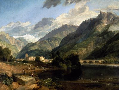 ボンネビル、サボイ 作： Joseph Mallord William Turner