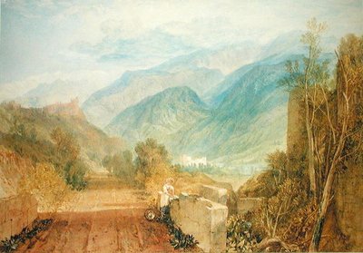 ボンネビル、1803年頃（紙に水彩画） 作： Joseph Mallord William Turner