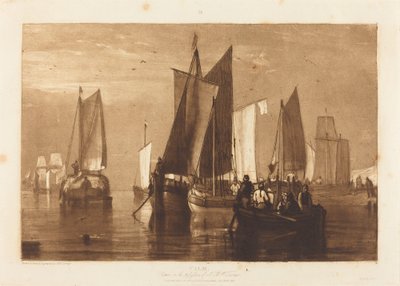 落ち着いて 作： Joseph Mallord William Turner