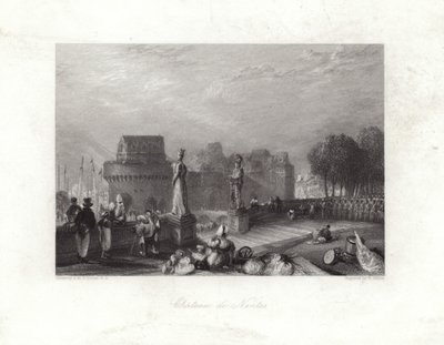 ナント城 作： Joseph Mallord William Turner