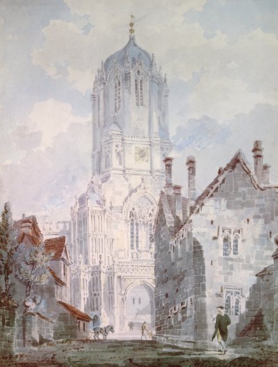 クライストチャーチ、オックスフォード、1795 作： Joseph Mallord William Turner
