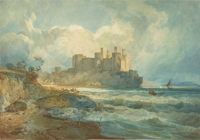 コンウェイ城（北ウェールズ 作： Joseph Mallord William Turner