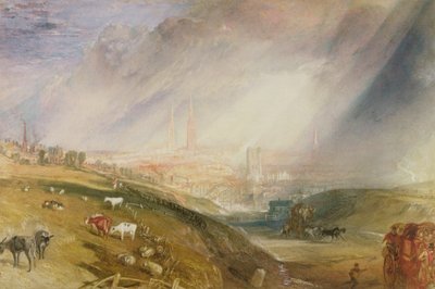 コベントリー、ウォリックシャー、1832年頃 作： Joseph Mallord William Turner