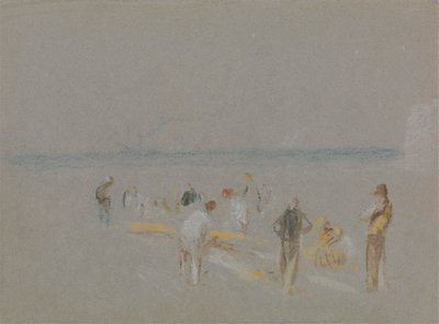 グッドウィン サンドのクリケット 作： Joseph Mallord William Turner
