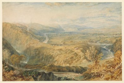 1816年から1818年頃のホーンビー城に向かっているクルーンのルーン 作： Joseph Mallord William Turner
