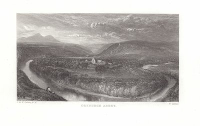 ドライバーグ修道院 作： Joseph Mallord William Turner