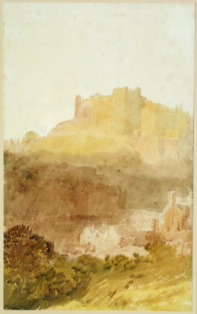 ダラム城（紙に水彩） 作： Joseph Mallord William Turner