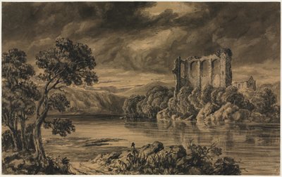 カンバーランド州エグレモント城。 作： Joseph Mallord William Turner