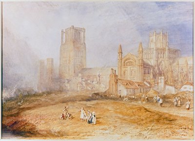 イーリー大聖堂 ... 作： Joseph Mallord William Turner