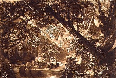 F.66.I 「Liber Studiorum」から「AesacusとHesperie」、画家の刻印による 作： Joseph Mallord William Turner