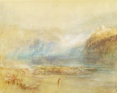 シャフハウゼンのライン川の滝 作： Joseph Mallord William Turner
