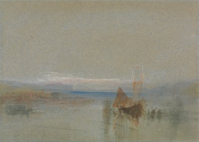 漁船はルアーブル沖で沈静化 作： Joseph Mallord William Turner