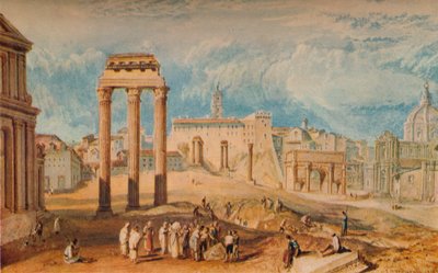 ローマフォーラム、1818年、1938年 作： Joseph Mallord William Turner