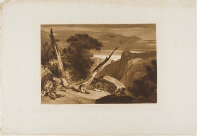 スペンサーの『妖精の女王』より。 作： Joseph Mallord William Turner