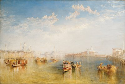 ジュデッカ、健康の女性とサンジョルジョ 作： Joseph Mallord William Turner
