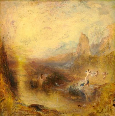 グラウカスとスキュラ 作： Joseph Mallord William Turner