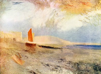 ヘイスティングス、19世紀1910年。 作： Joseph Mallord William Turner
