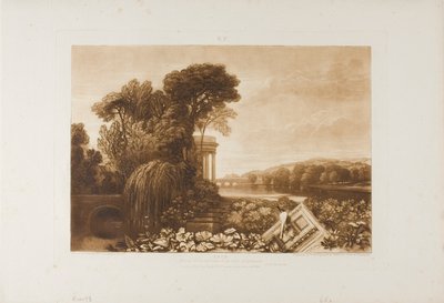 イシス、Book of Studies のプレート 68 作： Joseph Mallord William Turner