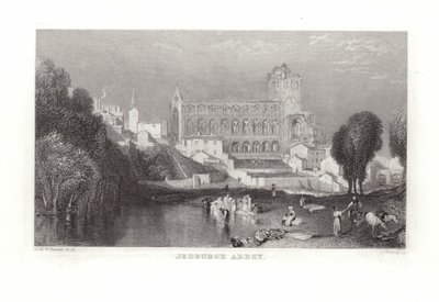 ジェドバラ修道院 作： Joseph Mallord William Turner