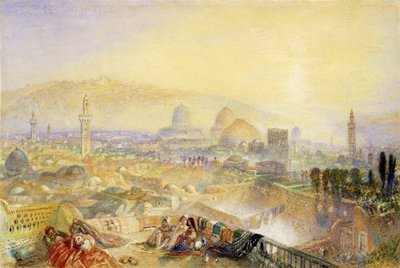 ラテン修道院のエルサレム（紙のトイレ） 作： Joseph Mallord William Turner
