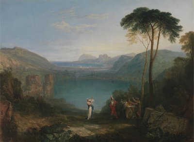 Lago Avernus: Eneias e a Sibila Cumaean 作： Joseph Mallord William Turner