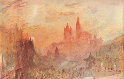 ローザンヌ、1909 作： Joseph Mallord William Turner