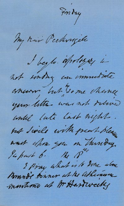 JMWターナーからの手紙、c1840 1904 作： Joseph Mallord William Turner