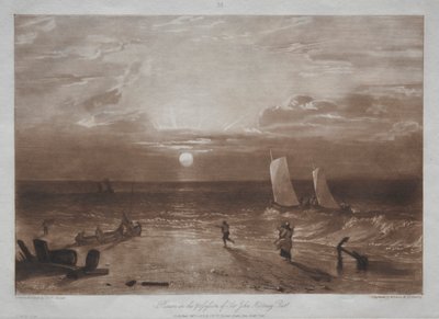 スタディブック：マイルドメイシーピース 作： Joseph Mallord William Turner