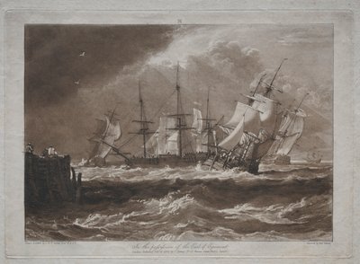 研究は無料です：風の中で船。 作： Joseph Mallord William Turner