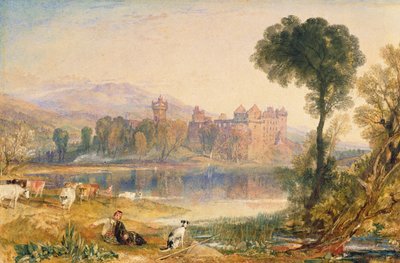 リンリスゴー宮殿 作： Joseph Mallord William Turner