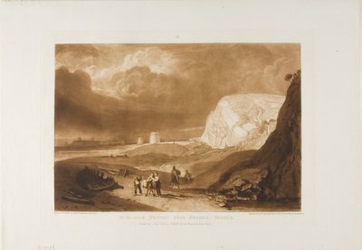 サセックス州ベクスヒル近くのマーテロ タワーズ 作： Joseph Mallord William Turner