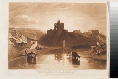 ノーラム城、1月1日 作： Joseph Mallord William Turner