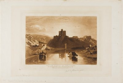 ノーハム城、Book of Studies のプレート 57 作： Joseph Mallord William Turner