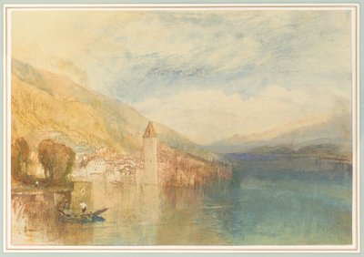 トゥーン湖、スイスのオーバーホーフェン 作： Joseph Mallord William Turner