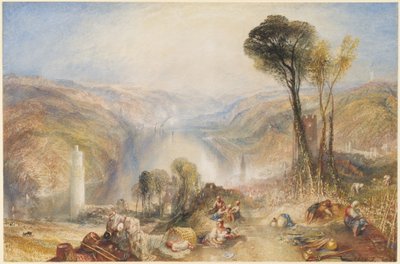 オーバーヴェセル 作： Joseph Mallord William Turner