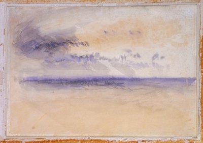 沖合：海と雲 作： Joseph Mallord William Turner