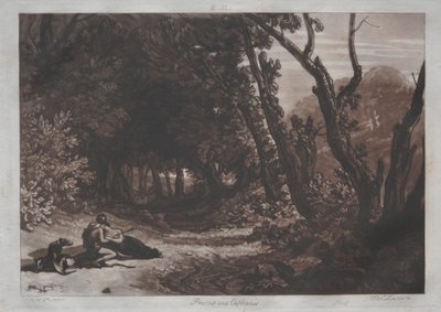 プロクリスとケファルス 作： Joseph Mallord William Turner