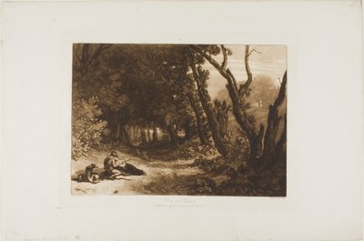 プロクリスとケファルス、『学問の書』の図版 41 作： Joseph Mallord William Turner