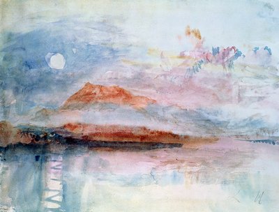 リギ、1830年以降（紙にトイレ） 作： Joseph Mallord William Turner