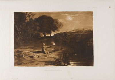 リスパ、『学問の書』のプレート 46 作： Joseph Mallord William Turner