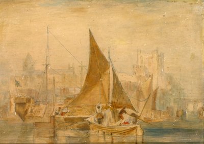 メドウェイのロチェスター 作： Joseph Mallord William Turner