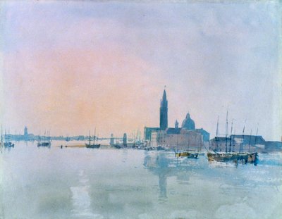 ドガーナ出身のサンジョルジョマッジョーレ、1819年。 作： Joseph Mallord William Turner