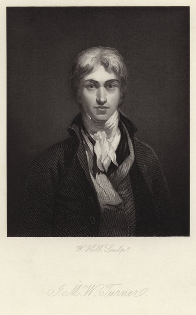 JMWターナーの自画像 作： Joseph Mallord William Turner