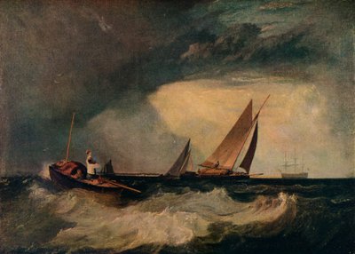 ホイットステーブルホイ、別名パイロットボート、レッドキャップ、c1809 作： Joseph Mallord William Turner