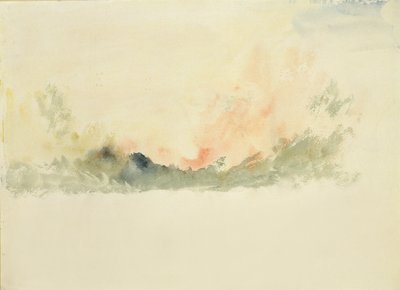 スカイスタディ 作： Joseph Mallord William Turner