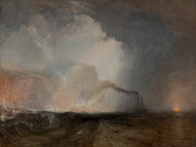 スタッファ、フィンガルの洞窟 [1832年、王立芸術アカデミー、ロンドン、展覧会カタログ] 作： Joseph Mallord William Turner