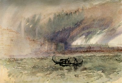 ラグーンの嵐、c1830、1934。 作： Joseph Mallord William Turner